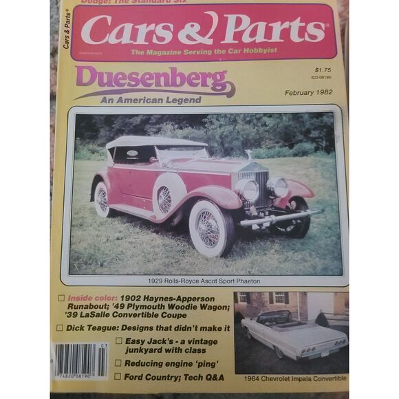 Vintage 1982 Car & Parts Magazines‎ Lot of 11, missing June - Picture 3 of 12
